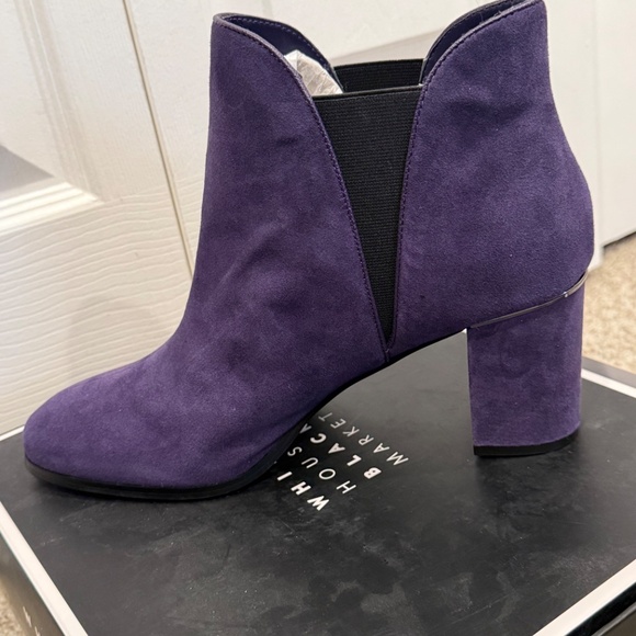 Brand New Size 11 Suede Ankle Boots - Picture 3 of 8